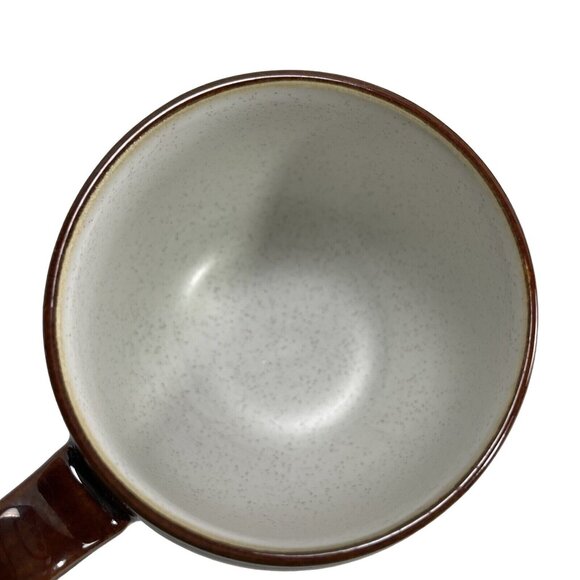 Vintage Noritake FolkStone Genuine Stoneware Set 2 Japan Coffee Tea Cups Mugs u - Picture 3 of 4